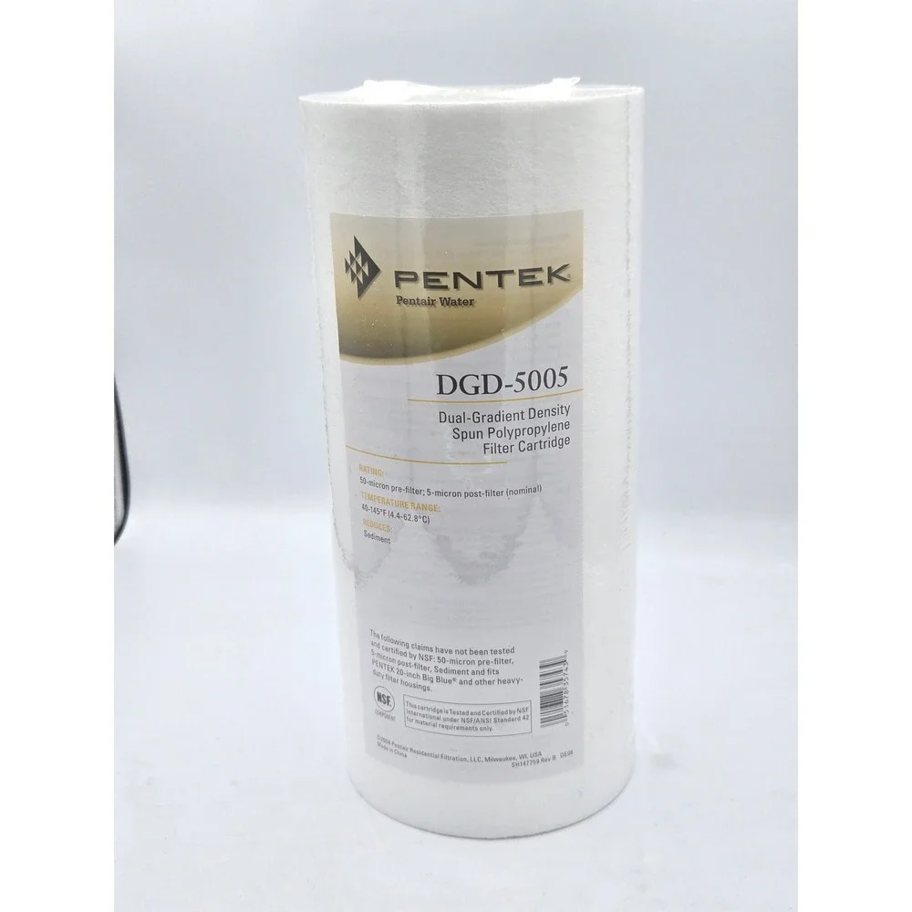 New‎ Pentek DGD-5005 Dual-Gradient Sediment Filter Cartridge